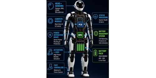 Návrh napájení a ochrany v robotické elektronice